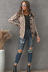Long Sleeve Button-Up Hooded Cardigans